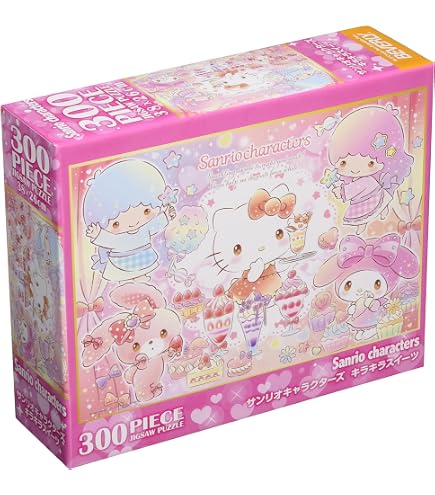Amazon.co.jp: 【日本製】 300ピース ジグソーパズル ハローキティの